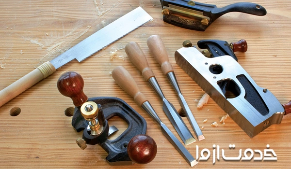 انواع ابزار نجاری